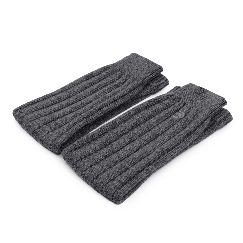 Minfot Wool Leg Warmers Anthracite 1-Pack