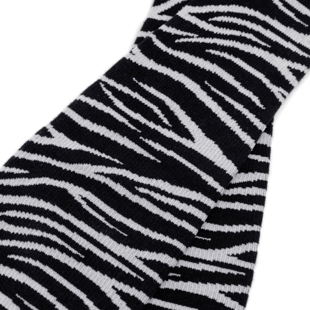 Minfot Stödstrumpor Bambu Zebra Svarta 1-pack