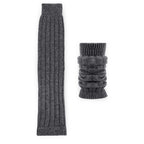 Minfot Wool Leg Warmers Anthracite 1-Pack