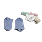 Minfot Cotton Socks Sneaker Sensitive Pastel 5-pack