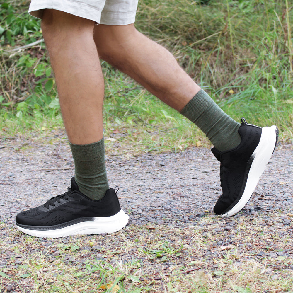 Minfot All day Merinoullstrumpor Forest 3-pack