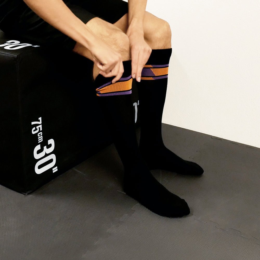 Minfot Sport Compression Socks Lyocell Energy Black 2-pack