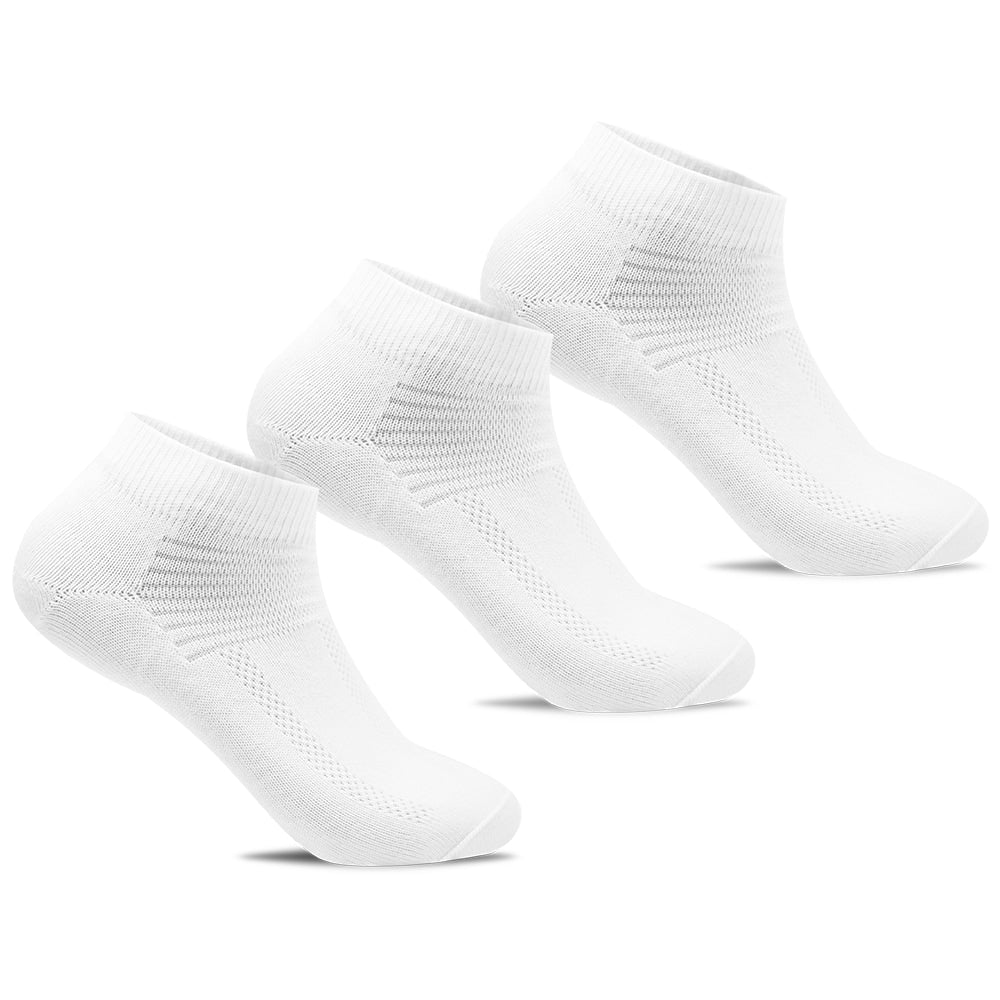 Minfot-Strumpor-Trainer-Vit-3-Pack
