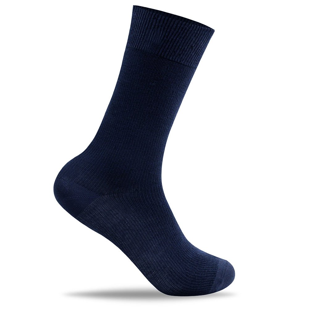 Minfot-Ankelstödstrumpor-Bambu-Navy-1-pack