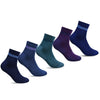 Minfot Bamboo Socks Quarter Lake 5-pack
