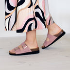 Minfot Sandaler Mjuk Bio Moa Mocka Rosa