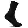 Minfot Seamless Socks Cotton Black 1-pack