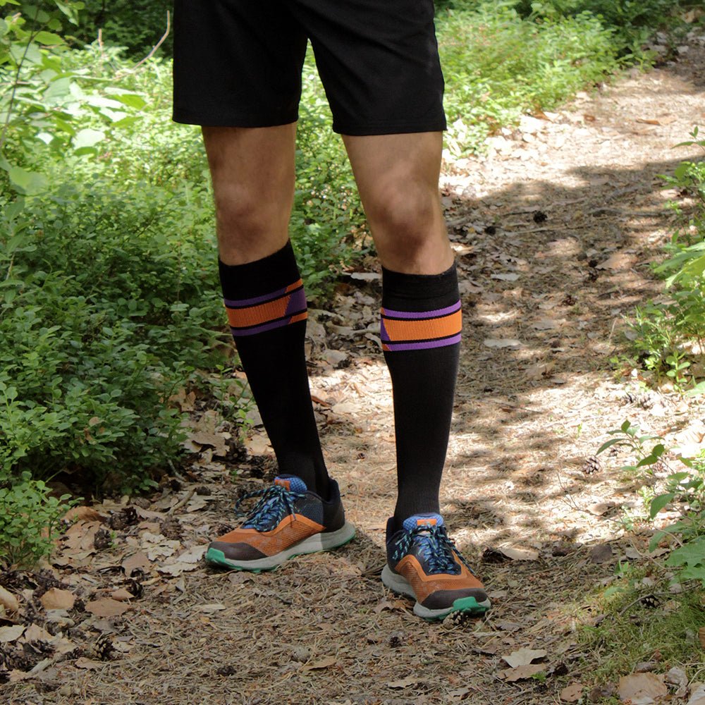 Minfot Sport Compression Socks Lyocell Energy Black 2-pack