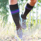 Minfot Sport Compression Socks Lyocell Energy Black 2-pack