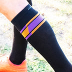 Minfot Sport Compression Socks Lyocell Energy Black 2-pack