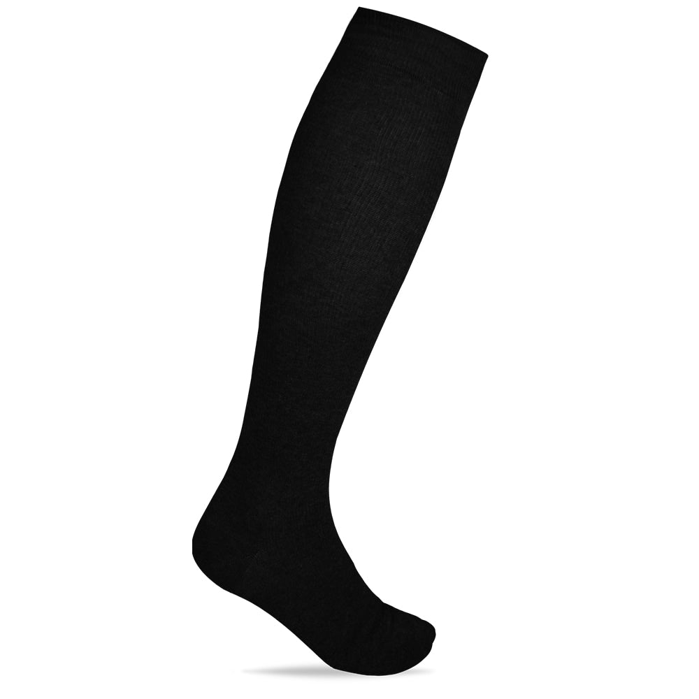 Minfot Stödstrumpor Bambu Svart 1-pack