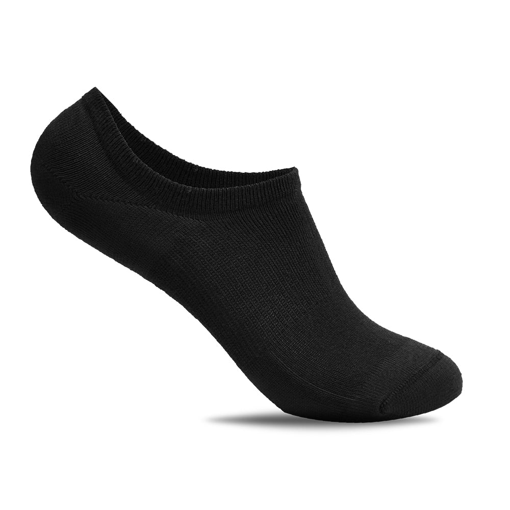 Minfot Ankelstrumpor Bambu svart 1-pack