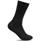 Minfot Crew Socks Bamboo Black 1-pack