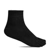 Minfot Toe Socks Cotton Black 1-pack
