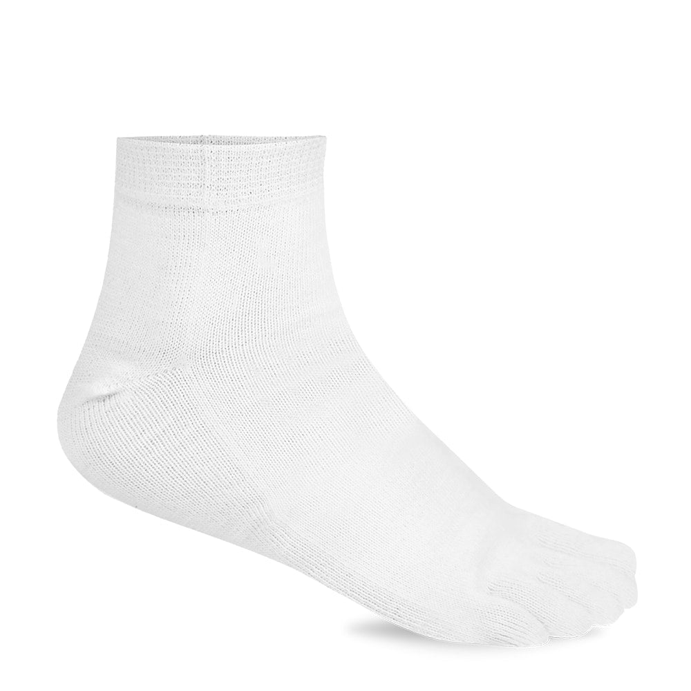 Minfot Toe Socks Cotton White 1-Pack