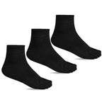Minfot Tåstrumpor Merinoull Svart 3-pack