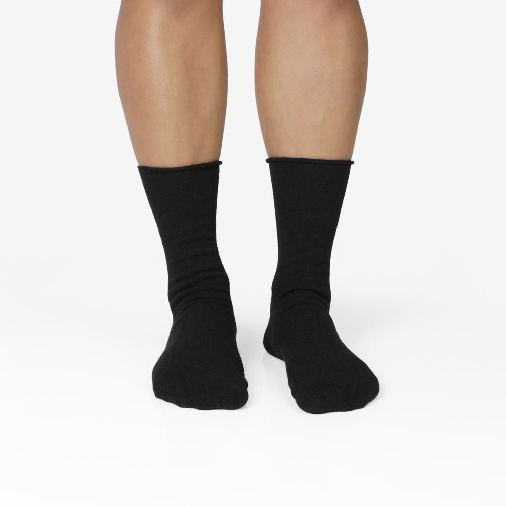 Minfot Sensitive Bamboo Socks Black 1-Pack