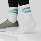 Minfot Sports Socks Lyocell Race White 3-pack