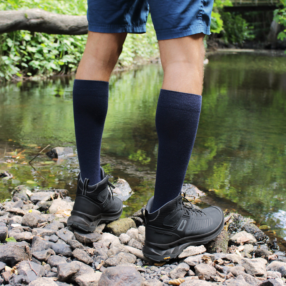 Minfot Compression Socks Merino Wool Navy 1-Pack