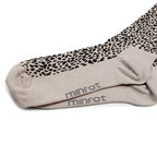 Minfot Stödstrumpor Ekologisk Bomull Leopard Beige 1-pack