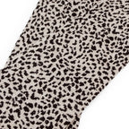 Minfot Stödstrumpor Ekologisk Bomull Leopard Beige 1-pack