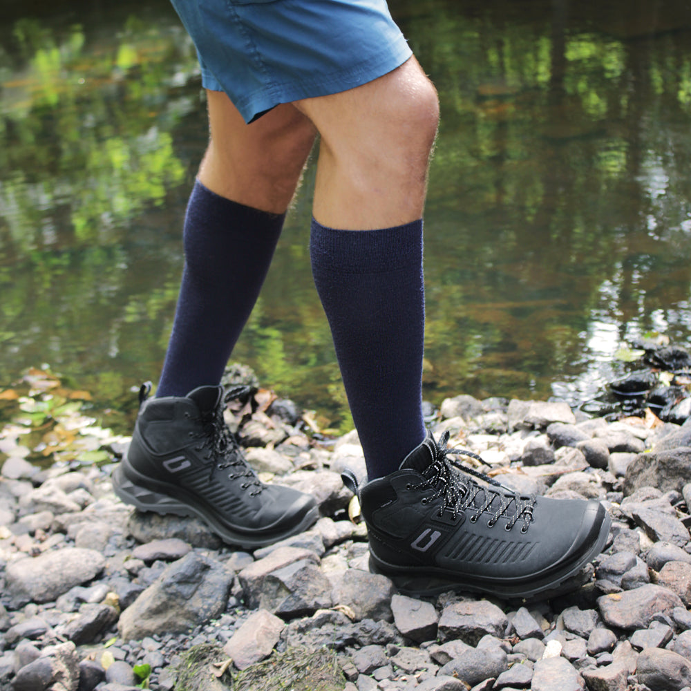 Minfot Compression Socks Merino Wool Navy 1-Pack