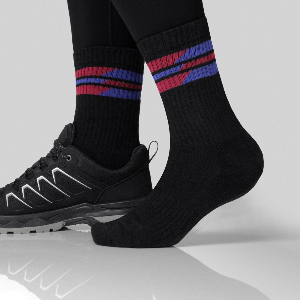 Minfot Sports Socks Lyocell Rush Black 3-pack