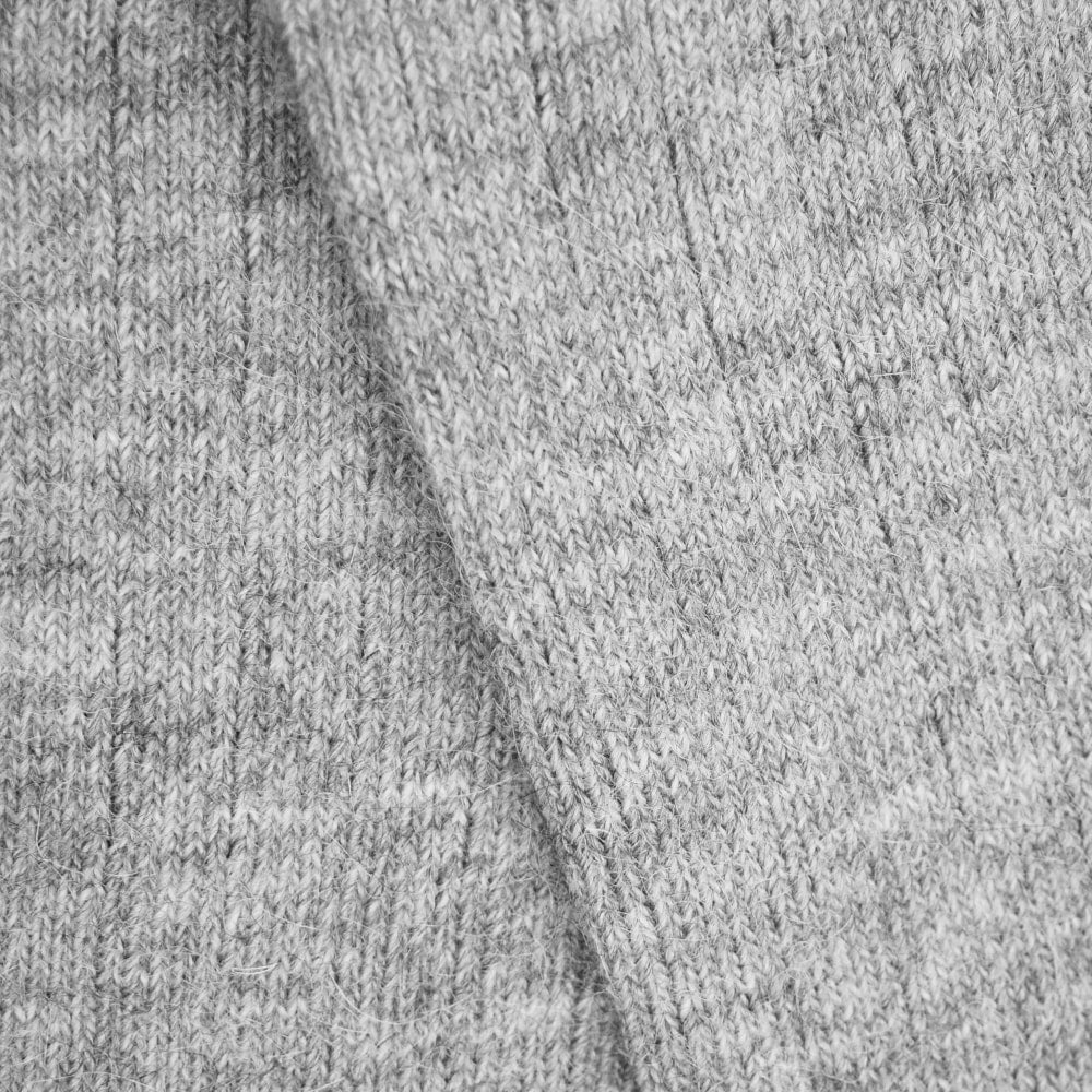 Minfot Alpaca Wool Socks Grey 1-pack