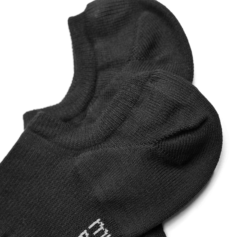 Minfot Ankle Socks Bamboo Black 1 pack