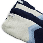 Minfot Wool Socks Anti-slip Cosy Iris 2-Pack