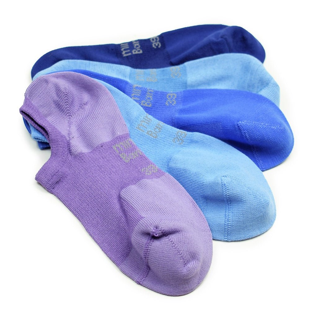 Minfot Ankle Socks Bamboo Sunset 5-pack