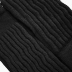 Minfot Leg Warmers Wool Blend Black 1-Pack