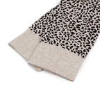 Minfot Stödstrumpor Ekologisk Bomull Leopard Beige 1-pack