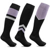  Minfot Compression Socks Wide Bamboo Grape 3-Pack