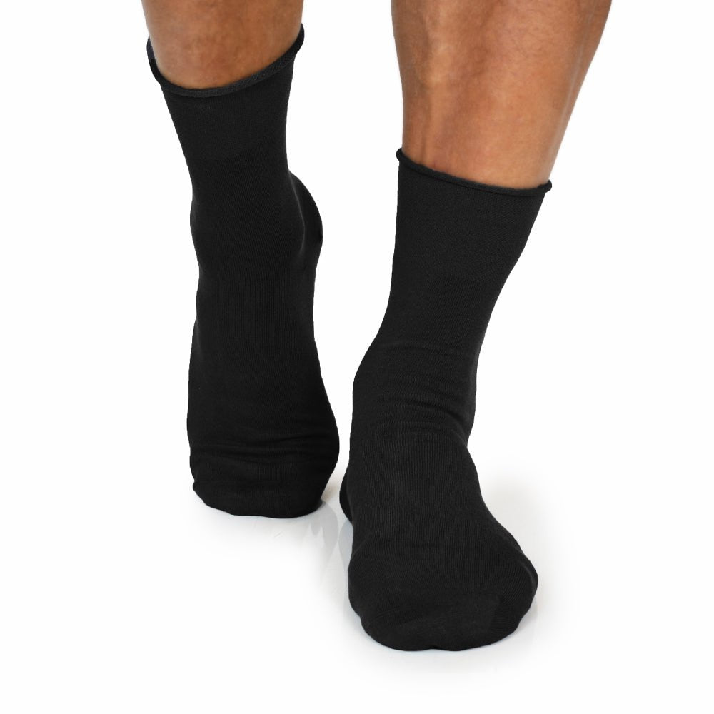 Minfot Sensitive Bamboo Socks Black 1-Pack
