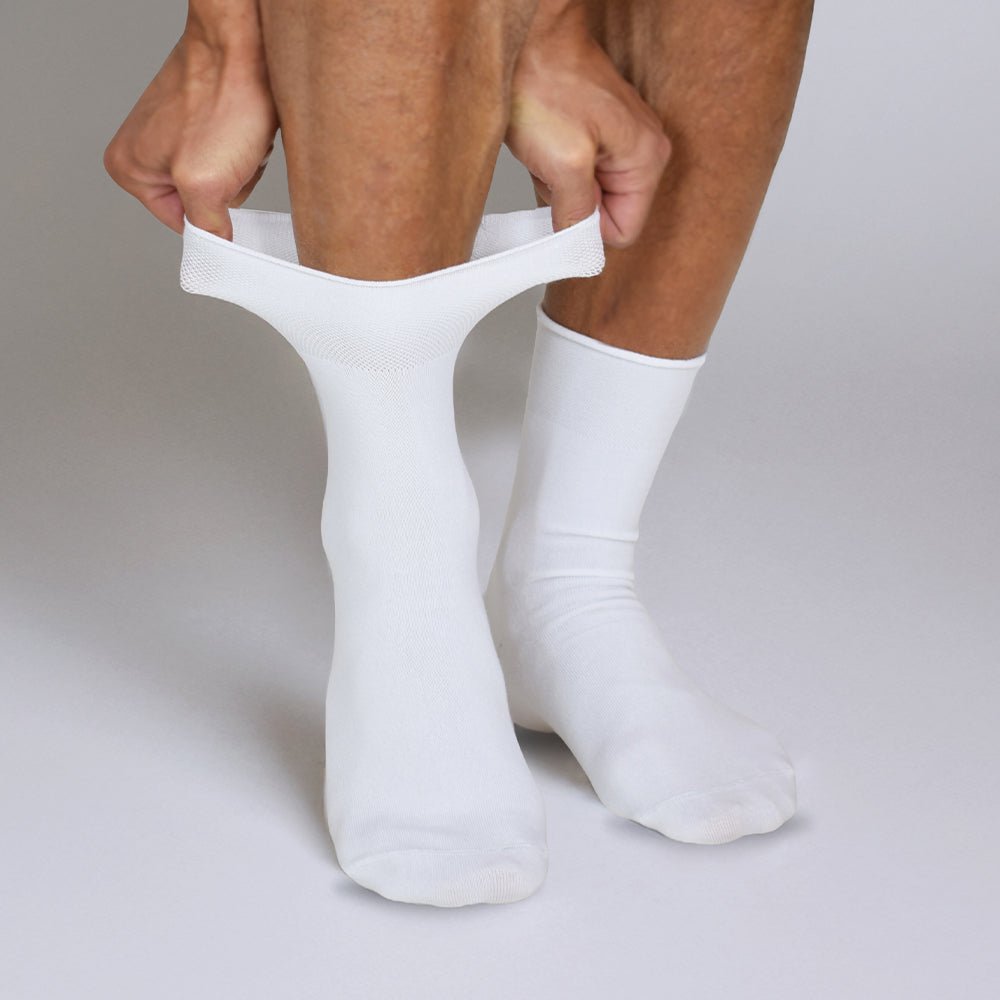 Minfot Sensitive Bamboo Socks White 1-Pack