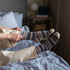 Minfot Geilo Wool Socks Blue 2-Pack