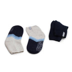 Minfot Wool Socks Anti-slip Cosy Iris 2-Pack
