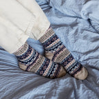 Minfot Geilo Wool Socks Blue 2-Pack