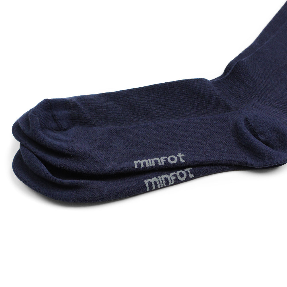 Minfot Compression Socks Merino Wool Navy 1-Pack