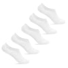 Minfot Ankle Socks Bamboo White 5-Pack