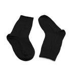 Minfot Seamless Socks Cotton Black 1-pack