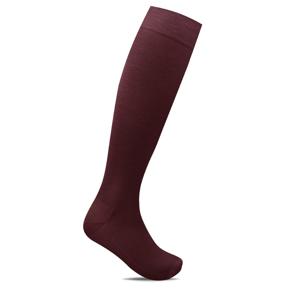 Minfot Compression Socks Bamboo Burgundy 1-Pack