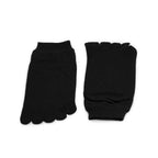 Minfot Toe Socks Merino Wool Black 1-Pack