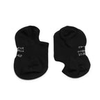 Minfot Ankle Socks Bamboo Black 1 pack