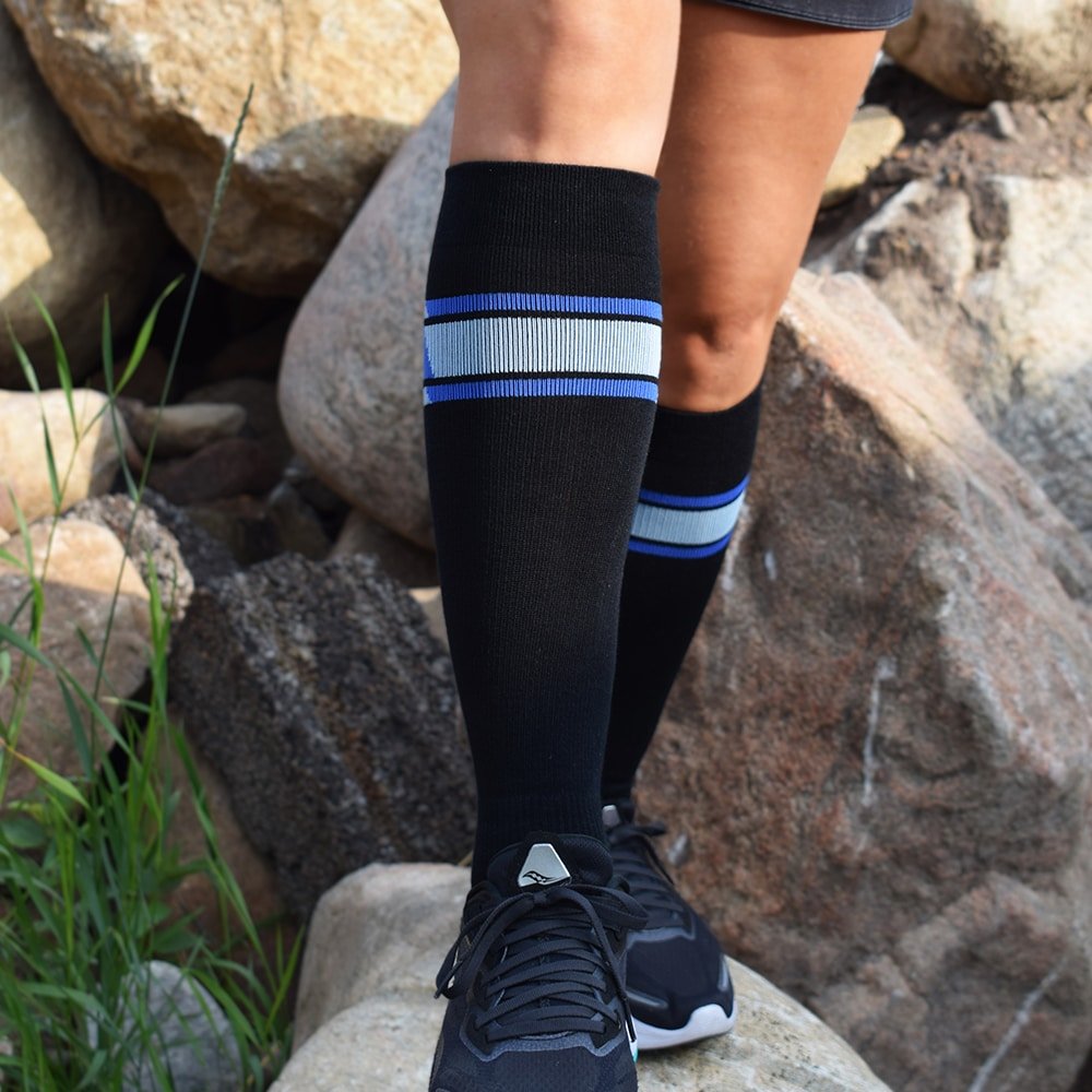 Minfot Sport Compression Socks Lyocell Speed Black 2-pack