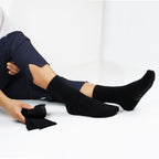 Minfot Sensitive Bamboo Socks Terry Black 1-pack