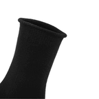 Minfot Seamless Socks Cotton Black 1-pack