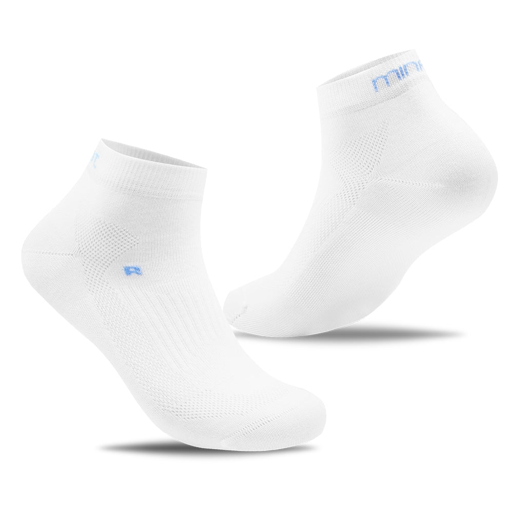 Minfot Running Socks Thin Lyocell 1-pack White
