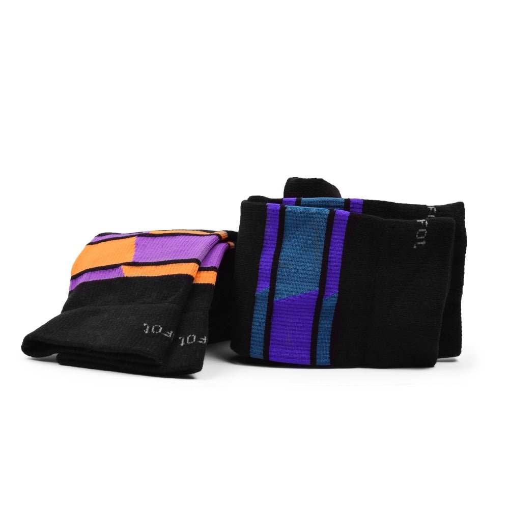 Minfot Sport Compression Socks Lyocell Energy Black 2-pack
